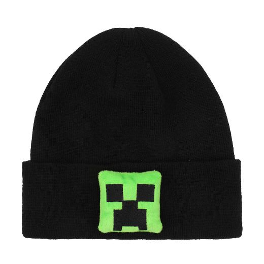 Picture of Minecraft Plush 3D Cuff Youth Beanie