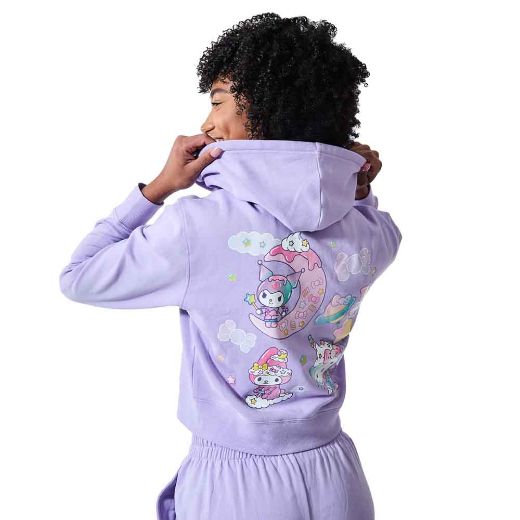 Picture of Hello Kitty & Friends Juniors’s Crop Hoodie & Sweatpant Lounge Set