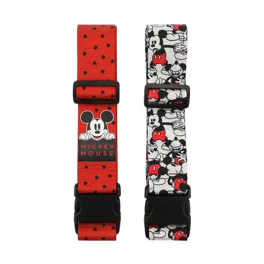 Picture of Disney Mickey Mouse 2 pc Luggage Straps