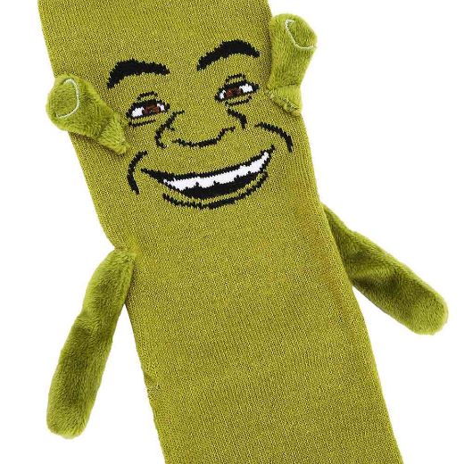 Picture of Dreamworks Shrek & Donkey Magnetic 3D Crew Socks