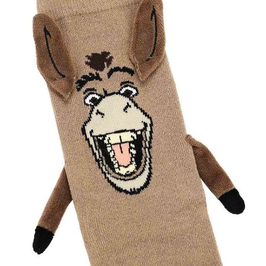 Picture of Dreamworks Shrek & Donkey Magnetic 3D Crew Socks
