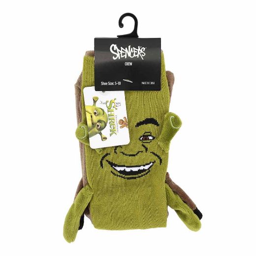 Picture of Dreamworks Shrek & Donkey Magnetic 3D Crew Socks