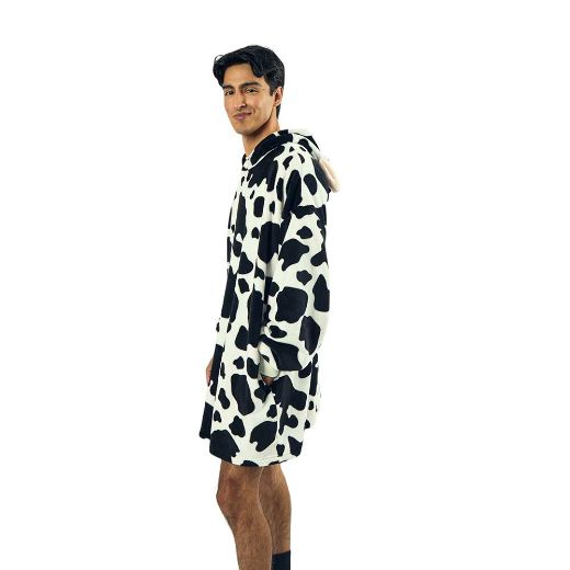 Picture of Bioworld Cow Hoodie Blanket
