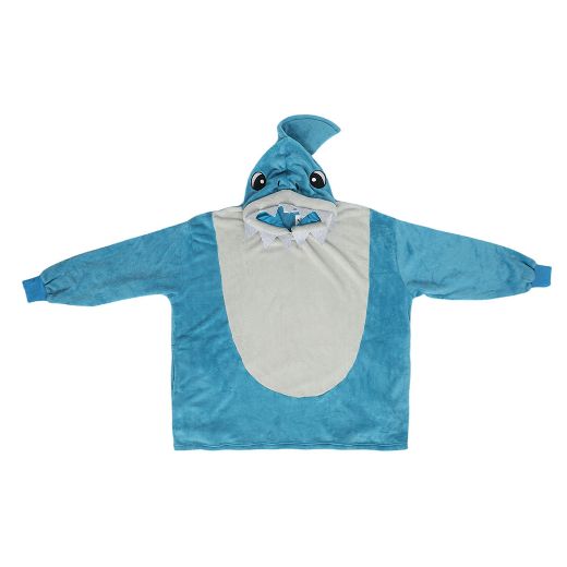 Picture of Bioworld Shark 3D Hoodie Blanket