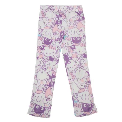 Picture of Hello Kitty & Friends Plush Fleece Juniors Lounge Pant