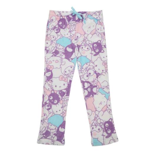 Picture of Hello Kitty & Friends Plush Fleece Juniors Lounge Pant