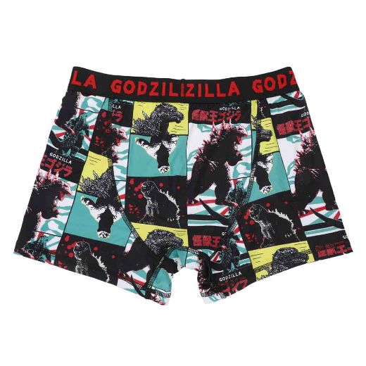 Picture of Godzilla AOP Adult 3 pc. Boxer Briefs 