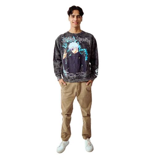 Picture of Jujutsu Kaisen Gojo Distressed Unisex Sweatshirt