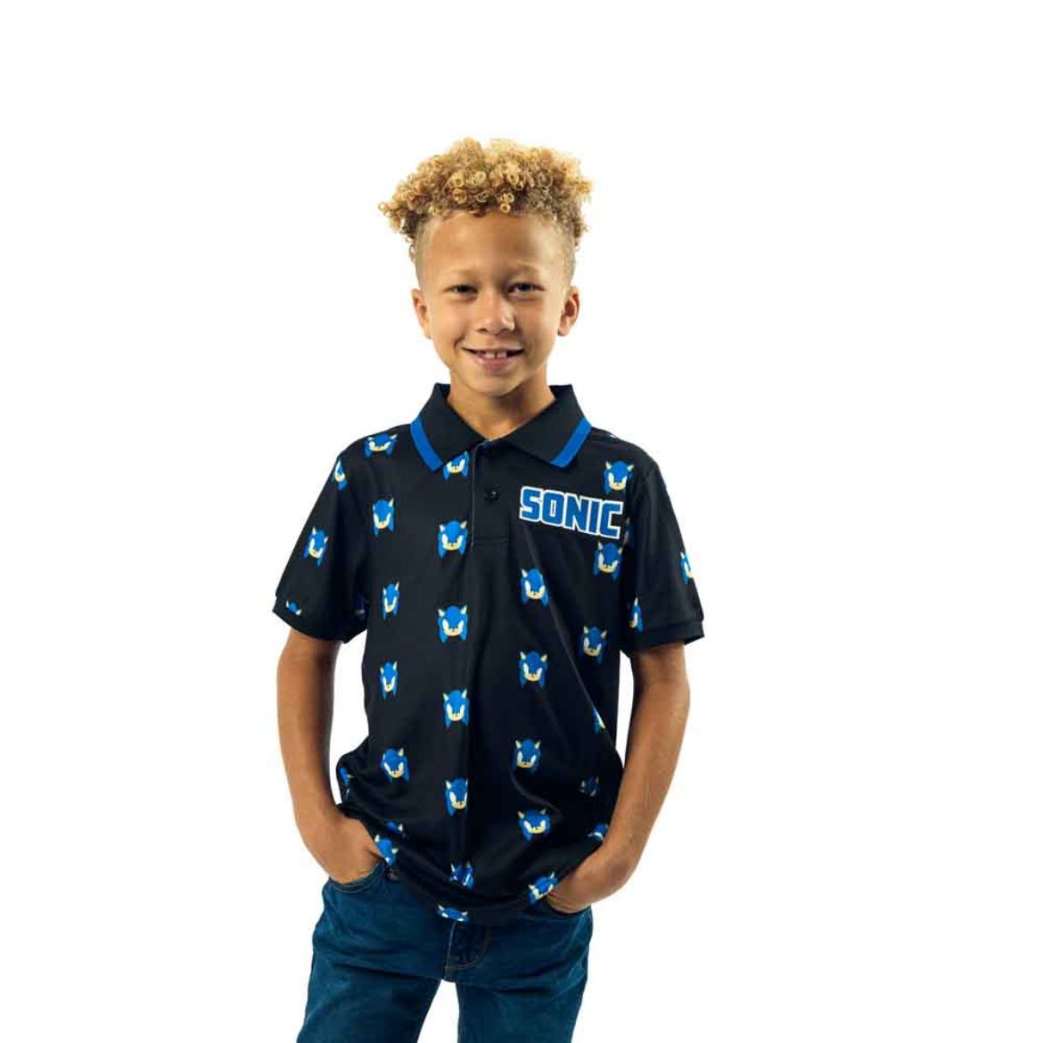 Picture of Sonic the Hedgehog AOP Youth Polo