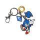 Picture of Sonic the Hedgehog Ring & Emerald Charm Keychain