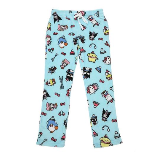 Picture of Hello Kitty & Friends Winter Plush Fleece Juniors Lounge Pant