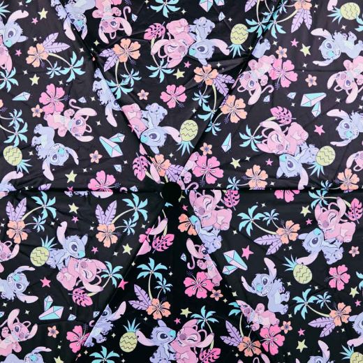 Picture of Disney Stich & Angel Tropical AOP Compact Umbrella