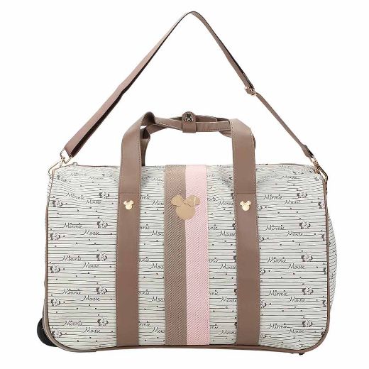 Picture of Disney Minnie Mouse Rolling Duffle Travel Bag