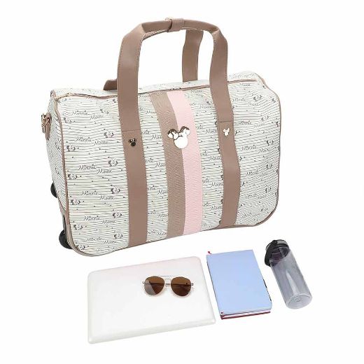 Picture of Disney Minnie Mouse Rolling Duffle Travel Bag