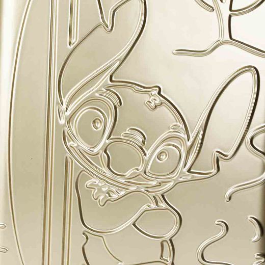 Picture of Disney Stitch Gold Embossed 20 in. Rolling Luggage