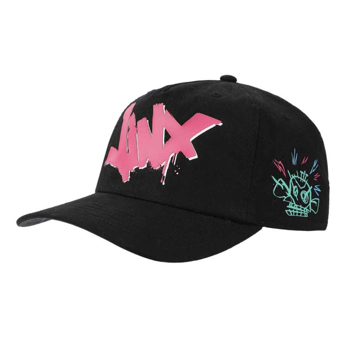 Picture of Arcane League of Legends Jinx Curved Bill Snapback