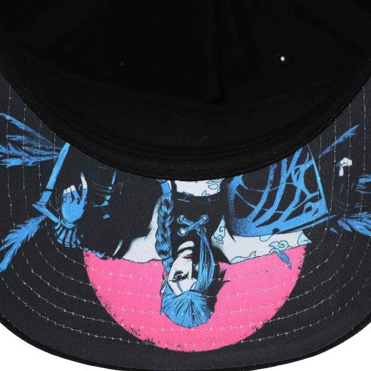Picture of Arcane League of Legends Jinx Curved Bill Snapback