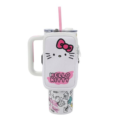 Picture of Hello Kitty Bag & 40 oz. Stainless Steel Tumbler Set