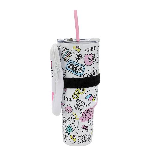 Picture of Hello Kitty Bag & 40 oz. Stainless Steel Tumbler Set