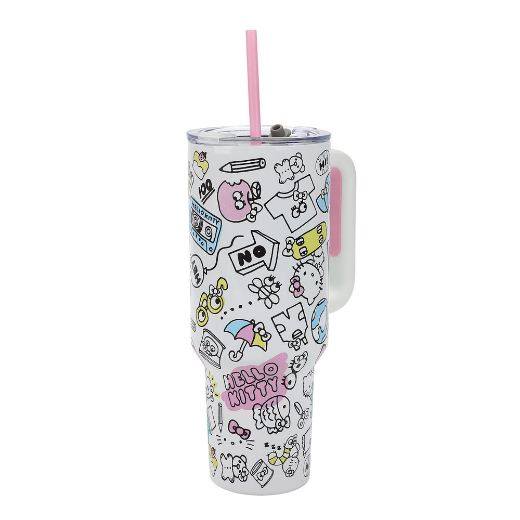 Picture of Hello Kitty Bag & 40 oz. Stainless Steel Tumbler Set