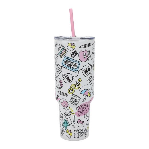 Picture of Hello Kitty Bag & 40 oz. Stainless Steel Tumbler Set