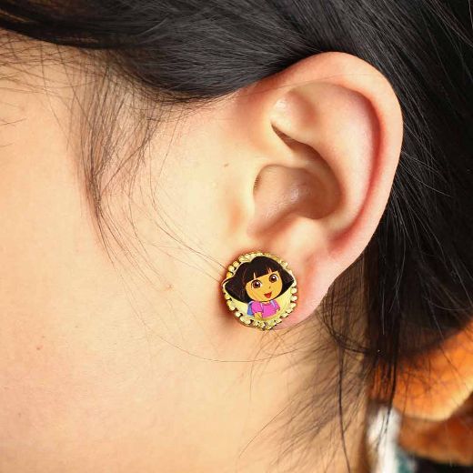 Picture of Dora The Explorer Characters 8 Pack Clip on Earring Set 