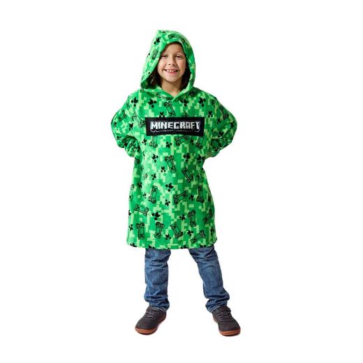 Picture of Minecraft AOP Youth Hoodie Blanket