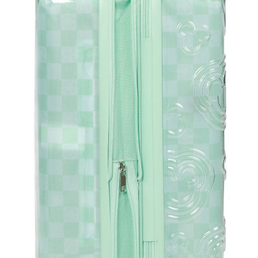 Picture of Disney Mickey Mouse Clear Embossed 20 in. Rolling Luggage