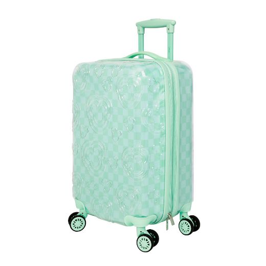 Picture of Disney Mickey Mouse Clear Embossed 20 in. Rolling Luggage