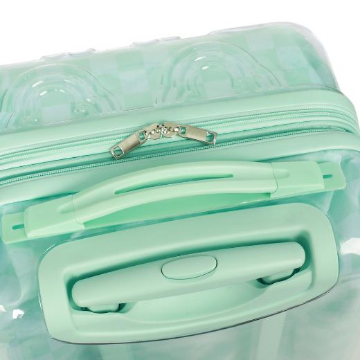 Picture of Disney Mickey Mouse Clear Embossed 20 in. Rolling Luggage
