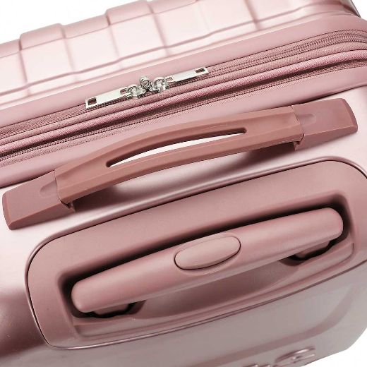 Picture of Hello Kitty Rose Embossed 20 in. Rolling Luggage