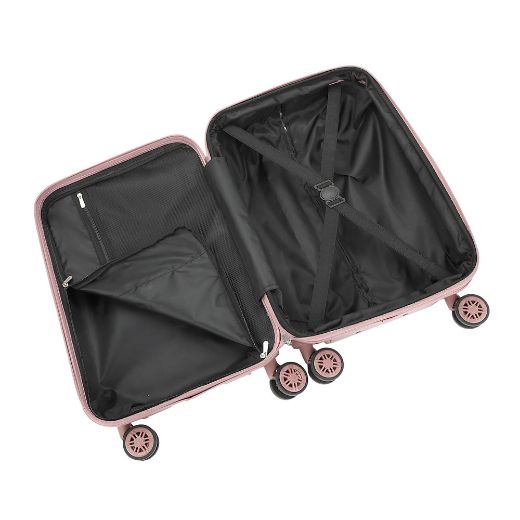 Picture of Hello Kitty Rose Embossed 20 in. Rolling Luggage