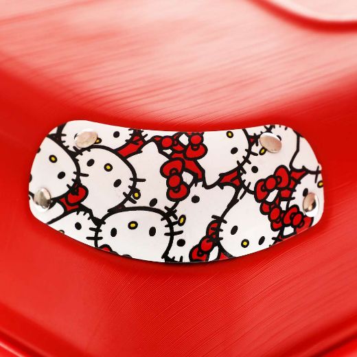 Picture of Hello Kitty Red Embossed 20 in. Rolling Luggage