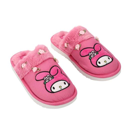 Picture of My Melody Faux Fur Junior's Character Mules