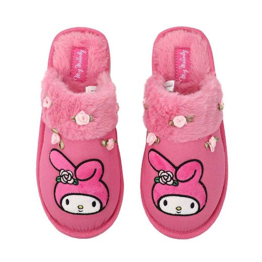 Picture of My Melody Faux Fur Junior's Character Mules