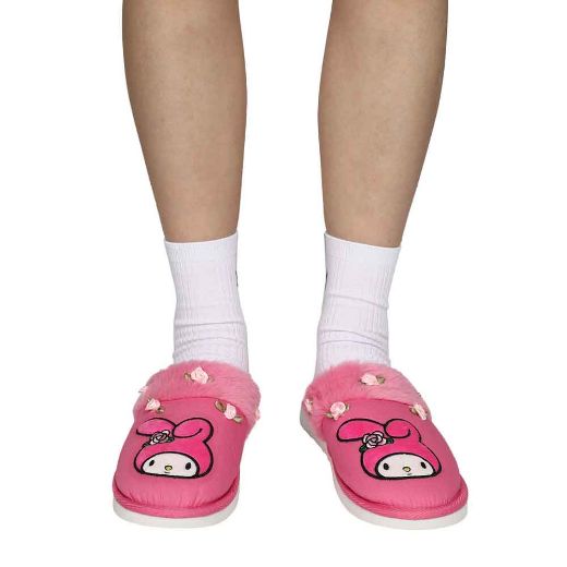 Picture of My Melody Faux Fur Junior's Character Mules