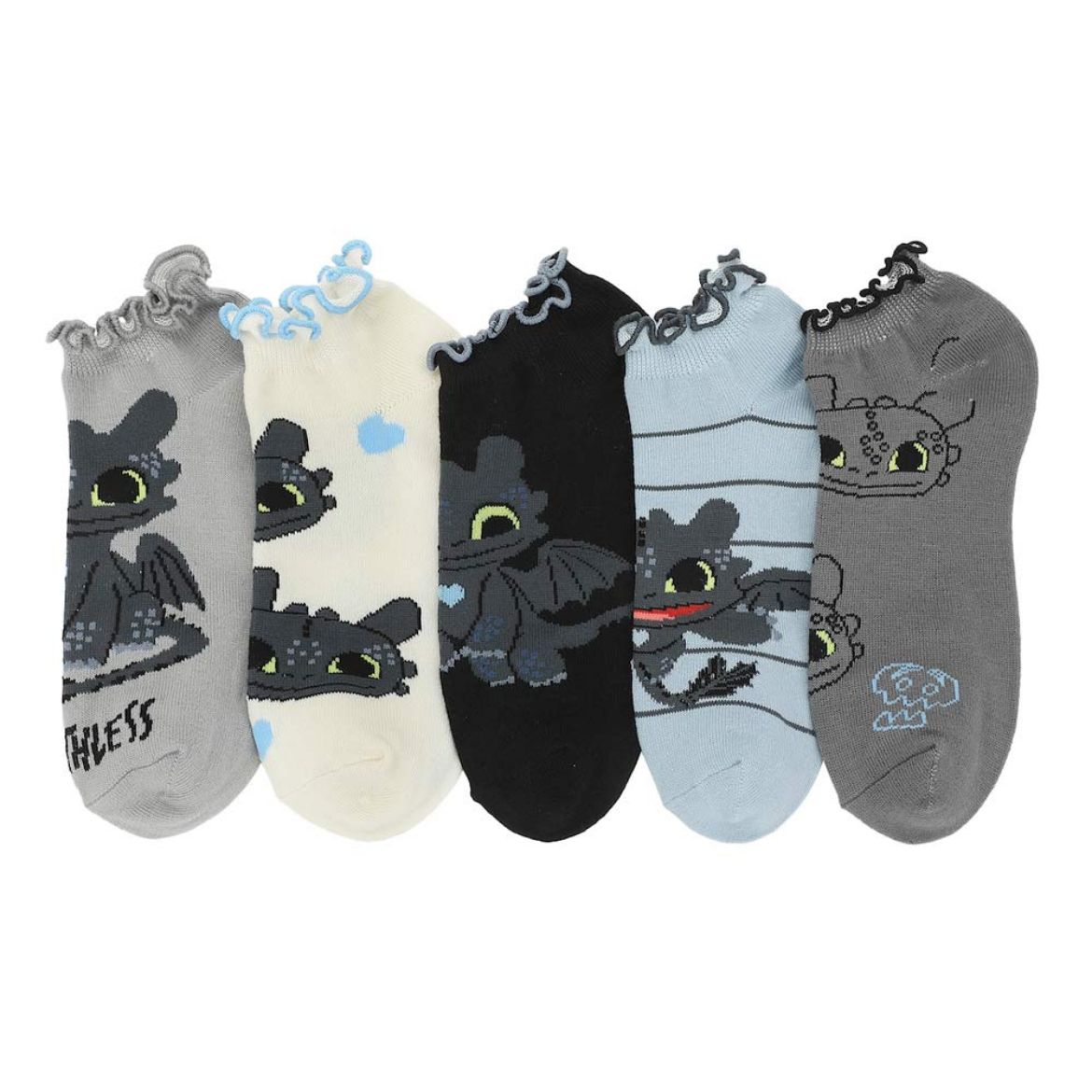 Picture of How To Train Your Dragon 5 Pair Ankle Socks