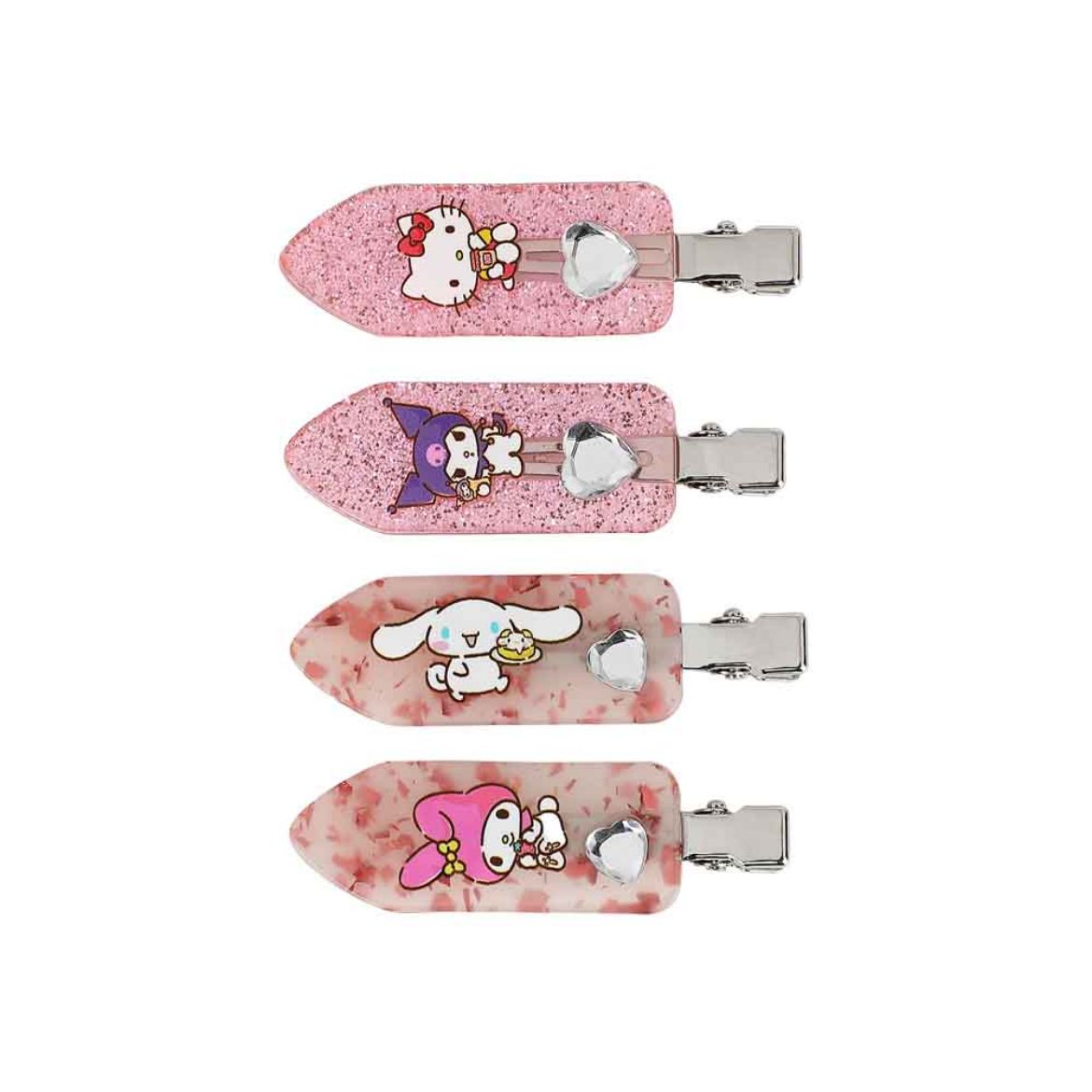 Picture of Hello Kitty & Friends 4 pc. No Crip Hair Clips