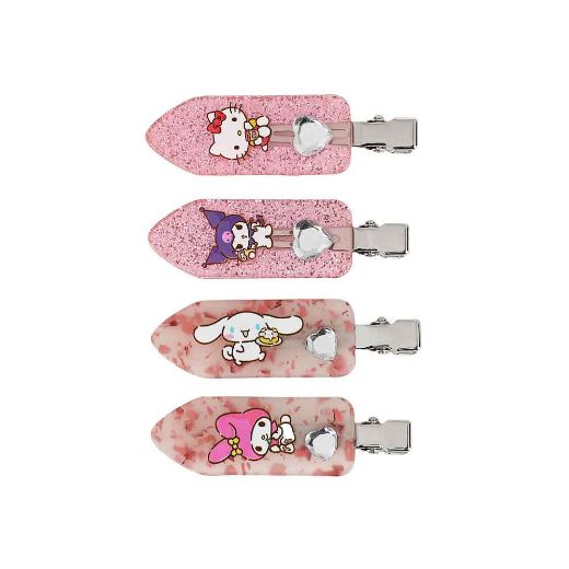 Picture of Hello Kitty & Friends 4 pc. No Crip Hair Clips