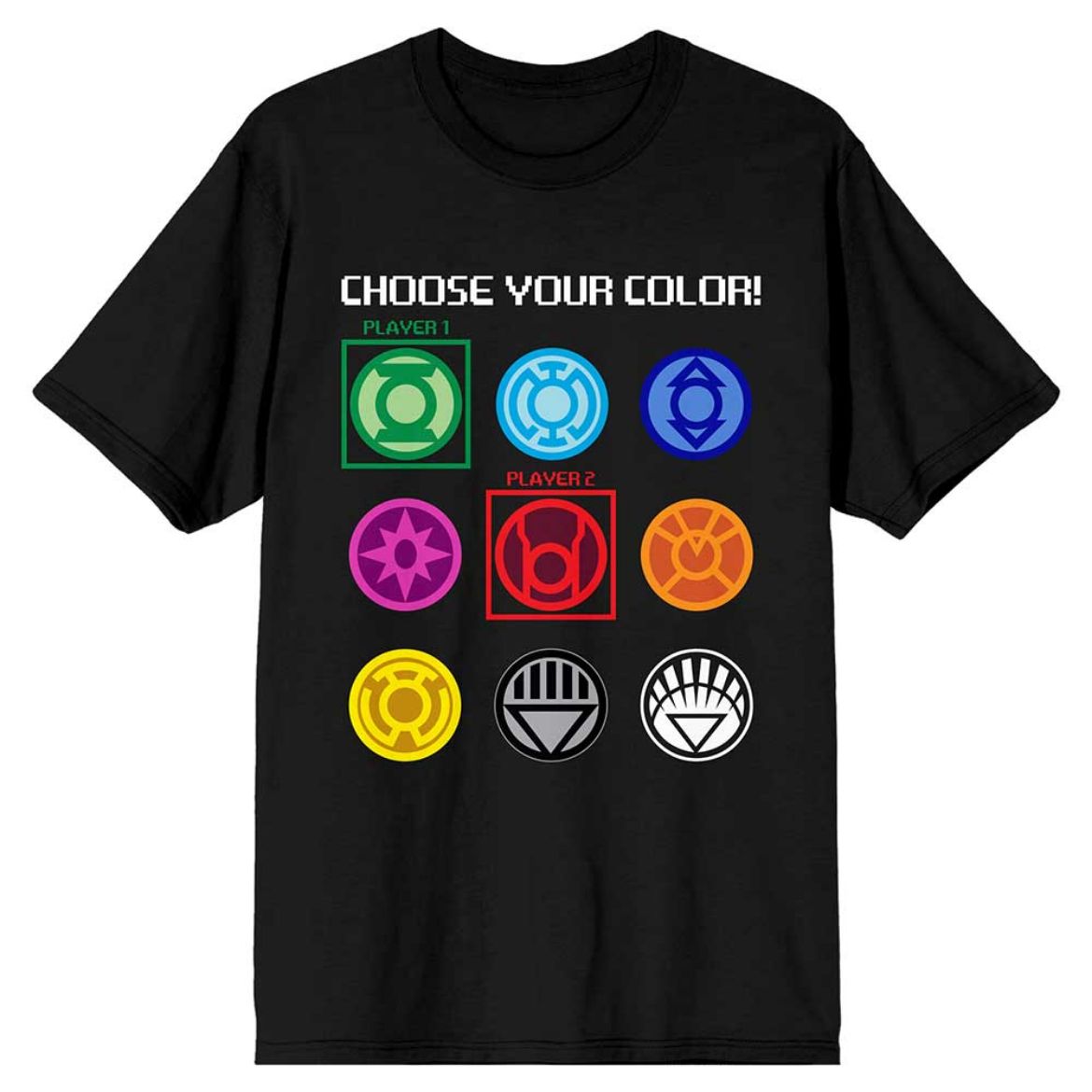 Picture of DC Comics Green Lantern Choose Your Color Unisex Tee