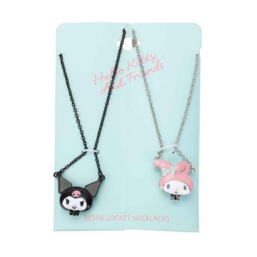Picture of Kuromi & My Melody Bestie Locket Necklaces