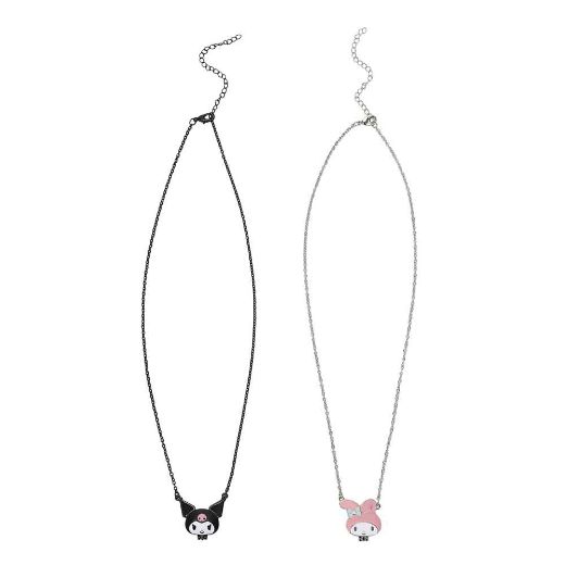 Picture of Kuromi & My Melody Bestie Locket Necklaces