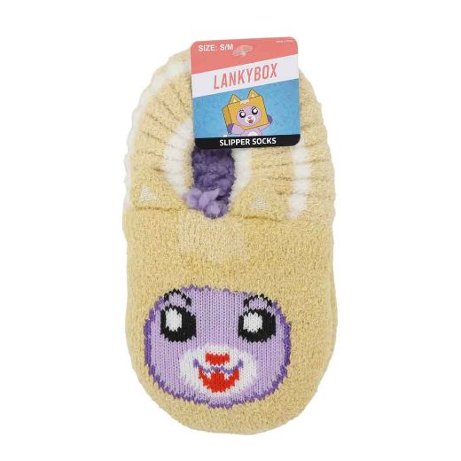 Picture of LankyBox Foxy Youth Slipper Socks
