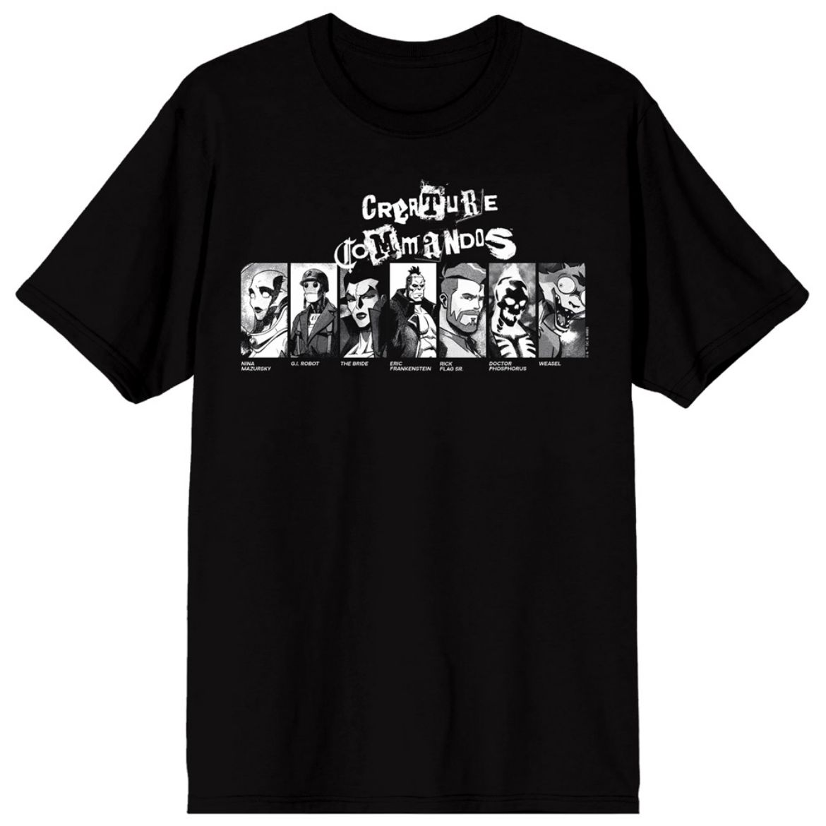 Picture of DC Comics Creature Commandos Unisex Tee