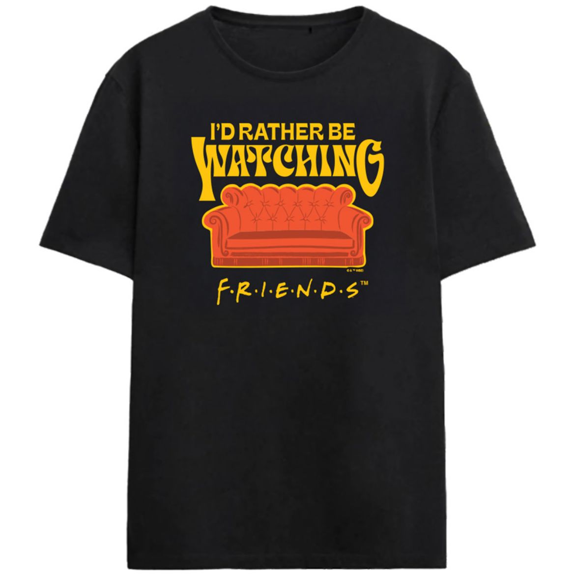 Picture of Friends I'd Rather Be Watching Unisex Tee