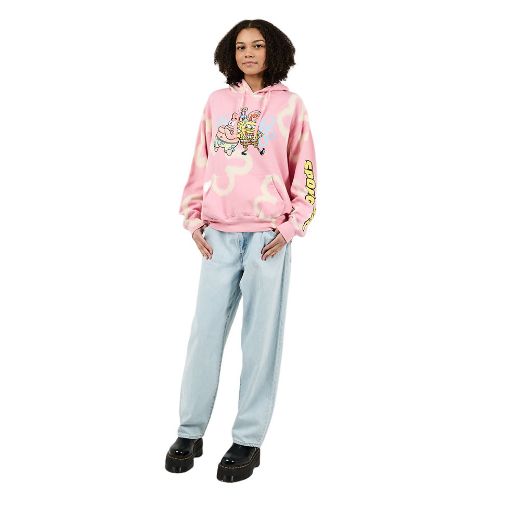 Picture of SpongeBob SquarePants Junior's Tie Dye Unisex Hoodie