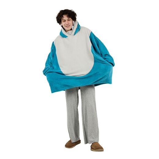 Picture of Bioworld Shark 3D Hoodie Blanket