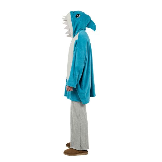 Picture of Bioworld Shark 3D Hoodie Blanket