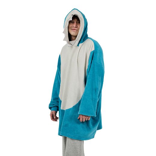 Picture of Bioworld Shark 3D Hoodie Blanket