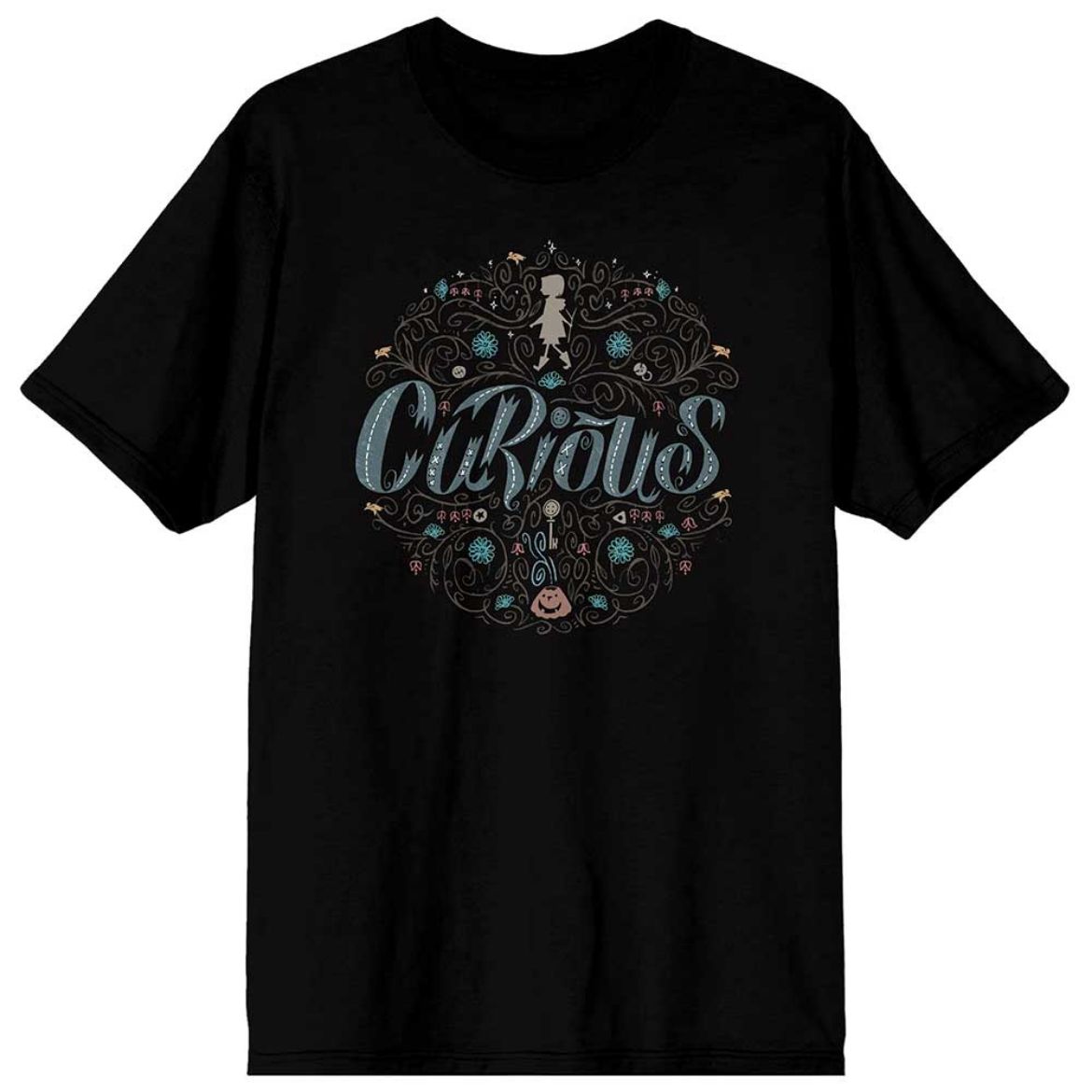 Picture of Coraline Curious Circle Design Unisex Tee